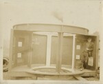 Worker Inside Hydroelectric Part