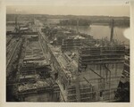 Wilson Dam Construction, aerial view