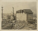 Back Facing View of the Wilson Dam Construction