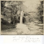 Old Mill Flooded with the Creation of Wilson Lake