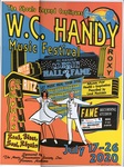 W.C. Handy Festival Artist Proof of Poster, 2020 by Carl Brackin Jr. and Music Preservation Society