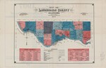 Map of Lauderdale County, Alabama (1907) by Delos H. Bacon and The Hudgins Co., Atlanta, Ga.