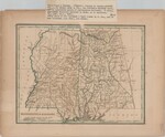Map of Mississippi and Alabama (1835)