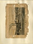 Florence Railroad Bridge Lithograph by Brandon Lith.& Print Co. Nashville,Tenn