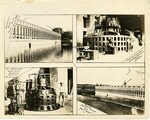 Various Captioned Views of Wilson Dam Powerhouse