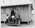 U.S. Nitrate Plant No. 2: Group in front of home by United States Government