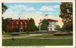 Elks Club and Post Office from City Park, Florence, Alabama by C.T. American Art