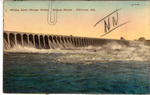 Wilson Dam--Rough Water, Muscle Shoals, Florence, Alabama by The Albertype Company