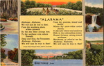 State Song of Alabama by Curteich-Chicago/Moore News Company