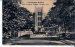 Administration Building, State Teachers' College, Florence, Alabama (Black & White) by The Albertype Company/Milner's Drug Store