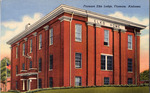 Florence Elks Lodge, Florence, Alabama by Curteich-Chicago/Anderson News Company
