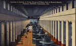Turbines in Interior of Power House of Wilson Dam at Muscle Shoals, Florence, Sheffield, Tuscumbia, Alabama by Curteich-Chicago/Anderson News Company
