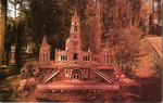 Replica of Grotto and Basilica in Lourdes, France by Polychrome Picture Products/Hub Gardner
