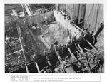 Railroad Bridge: First Lift on Downstream Half of Pier B Footing Prior to Concreting by C. Quillen