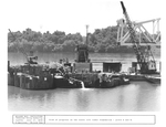 Railroad Bridge: Progress on the South Lift Tower Foundation, Piers A and B by C. Quillen