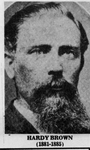 Dr. Hardie Brown, State Normal School at Florence (1881-1885)
